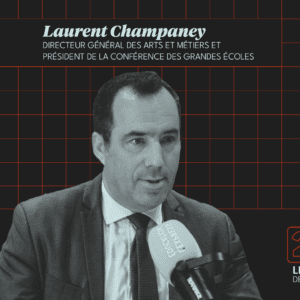 Laurent Champaney au micro de L'Express Education