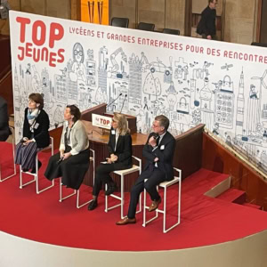 Évènement Top Jeunes : 300 lycéens à la découverte du monde de l’entreprise