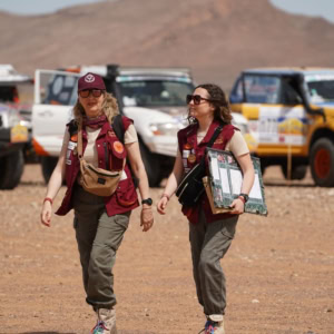 Une étudiante en école vétérinaire, benjamine du Rallye Aicha des Gazelles 2025