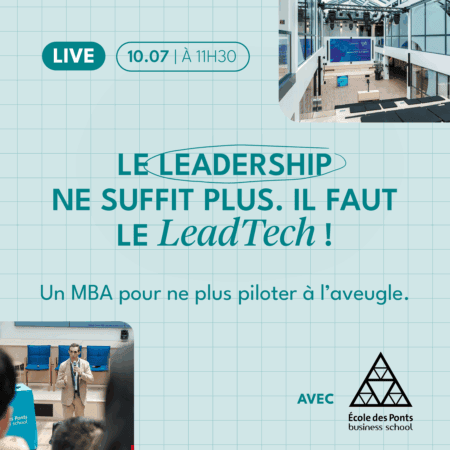 Live École des Ponts Business School x L'Express Éducation
