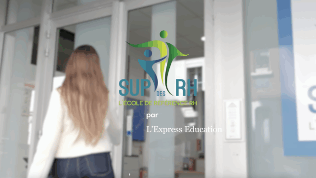 Découvrez l'école Sup des RH