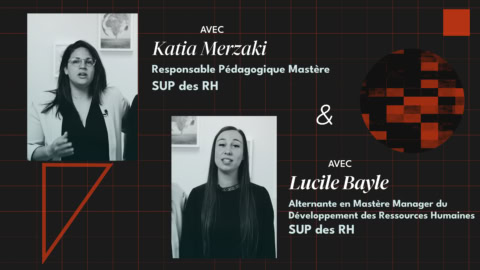 Rencontrez Katia Merzaki, Responsable Pédagogique Mastère & Lucile Bayle, Alternante