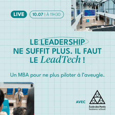 Live École des Ponts Business School x L'Express Éducation